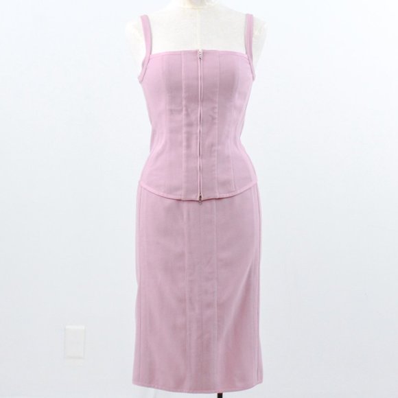 Vintage 90s Narcisco Rodriguez 6 2-Piece Skirt Set - Picture 13 of 15